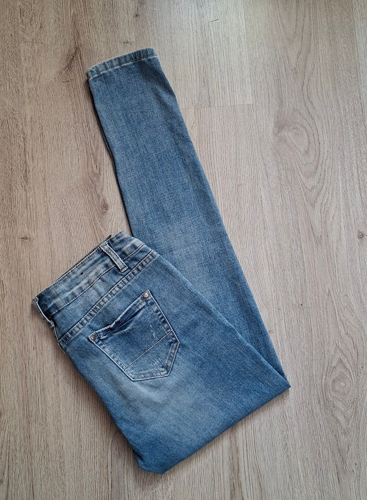 HELLO MISS Jeans skinny S36 Lengte 32, Hello Miss, Blauw, Ophalen of Verzenden, Zo goed als nieuw
