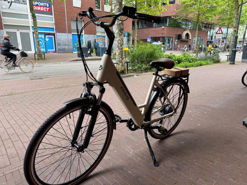 Fietshokje Raaks: Raaks E-ton elektrische fiets NIEUW!!, Niet ingevuld, Nieuw, 51 tot 55 cm, 50 km per accu of meer