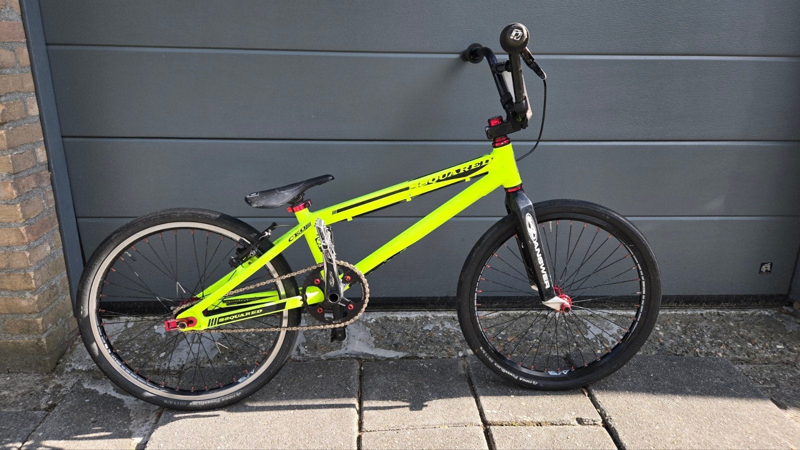 Ssquared Bmx Expert XL, Fietsen en Brommers, Ophalen, Gebruikt, Velgrem, Aluminium
