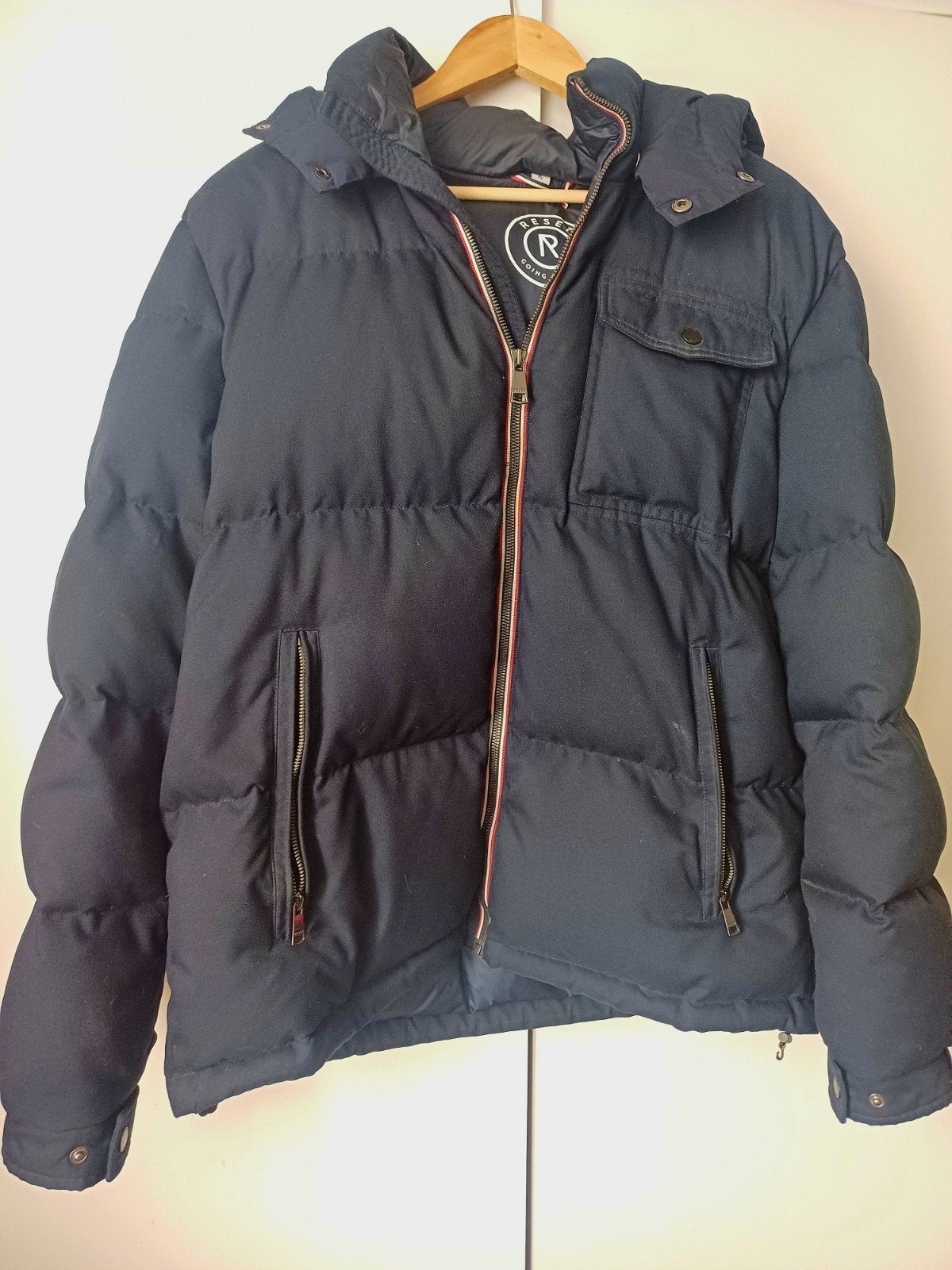Reset winterjas XL, Kleding | Heren, Blauw, Reset, Maat 56/58 (XL), Ophalen of Verzenden