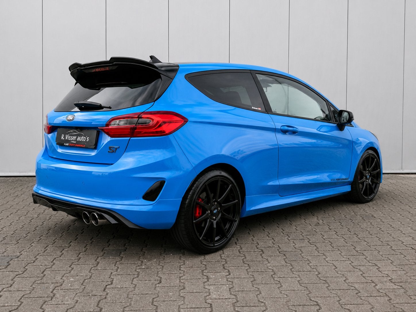 Ford Fiesta ST Performance 1.5 200 PK/Azura blue/B&O/, Voorwielaandrijving, Blauw, Bedrijf, Handgeschakeld