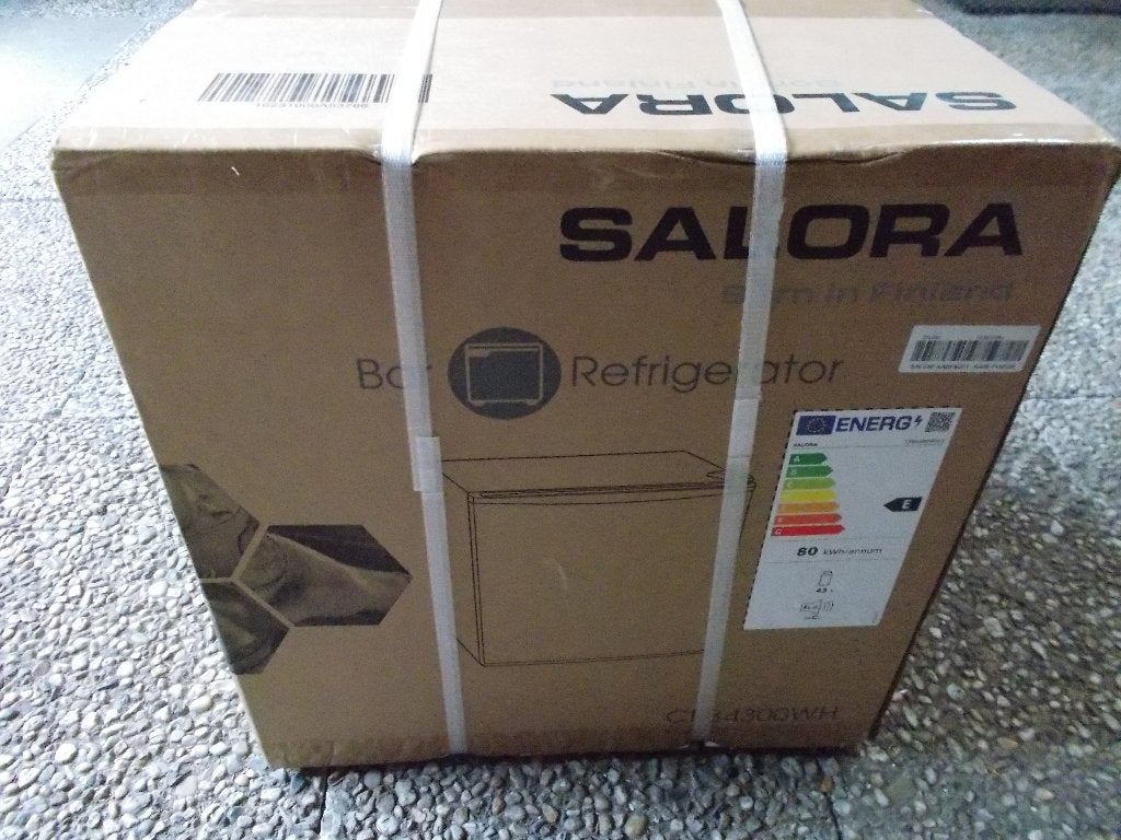 SALORA CFB 4300/WH3 Koekast Splinter Hagel nieuw, Nieuw, Ophalen of Verzenden, Minder dan 75 liter, Met vriesvak