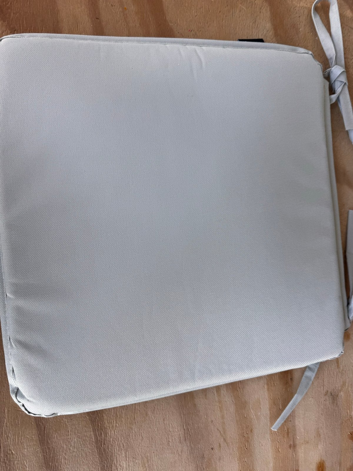 Unique Living Chairpad, lichtgrijs, Afneembare hoes, Vierkant, Nieuw, Ophalen of Verzenden
