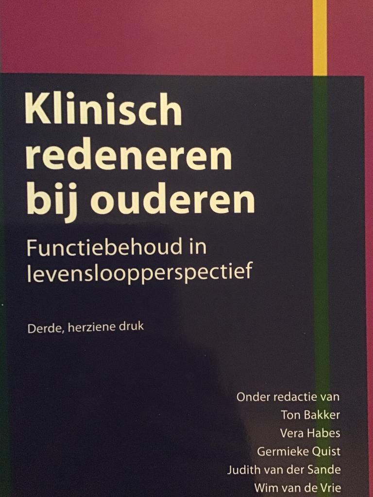 Klinisch redeneren bij ouderen, Boeken, Nieuw, Diverse auteurs, Beta, HBO