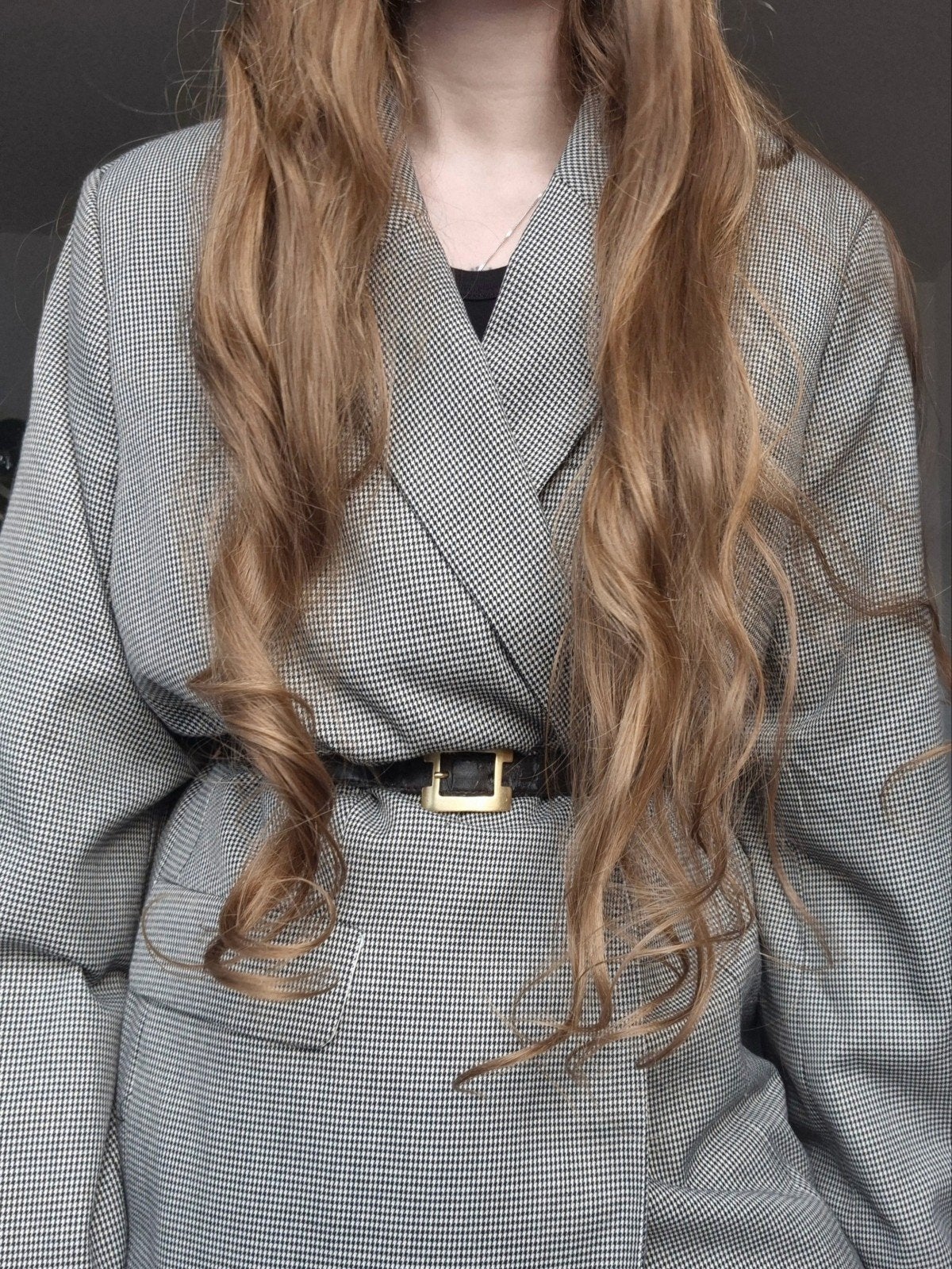 H&M geruite houndstooth blazer, H&M, Maat 46/48 (XL) of groter, Nieuw, Ophalen of Verzenden