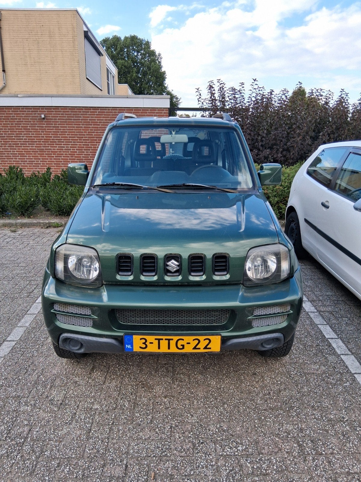 Suzuki Jimny 1.3 4WD 2011 Groen, Auto's, 40 €/maand, 4 stoelen, 14 km/l, Vierwielaandrijving