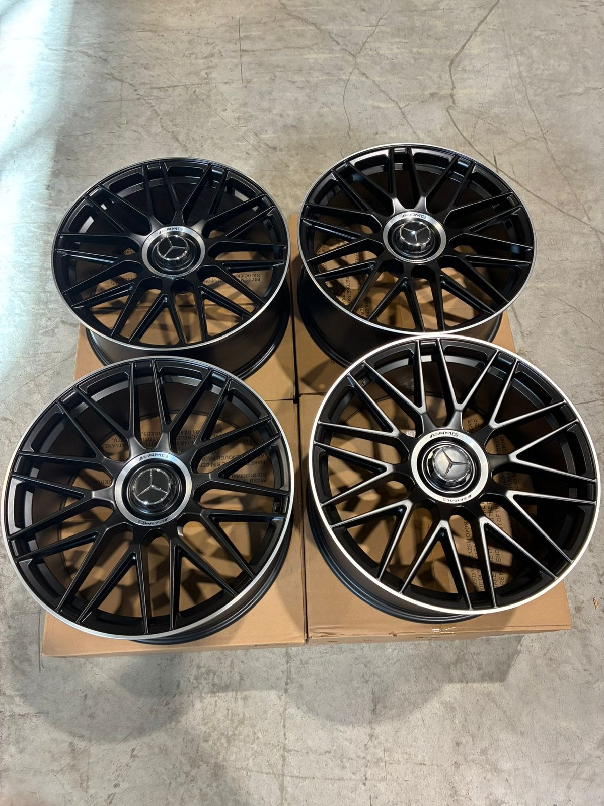 NIEUW 19/21/22 inch AMG velgen voor Mercedes W222/W223, C257, Auto-onderdelen, Banden en Velgen, 19 inch, Velg(en), Verzenden