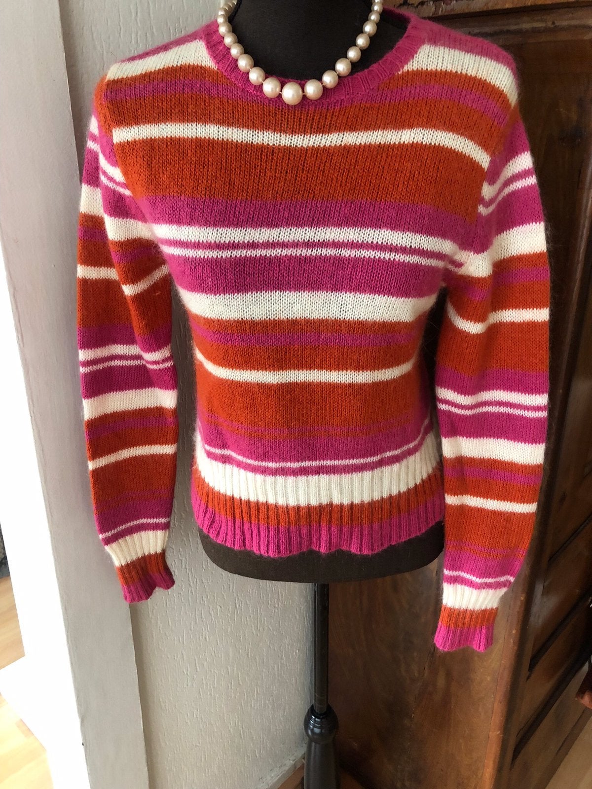 Vanilia trui mohair m, Verzenden, Zo goed als nieuw, Maat 38/40 (M), Meerkleurig