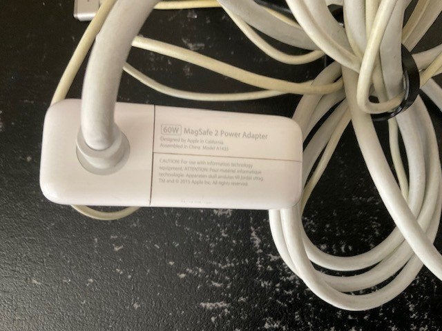 Apple MagSafe 2 Oplader 60W voor MacBook Pro/Air, Ophalen, Gebruikt, Overige groottes, MacBook Pro