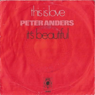 PETER ANDERS  1978   TOPKNALLER !! A835, Ophalen of Verzenden, Gebruikt, 7 inch, Pop