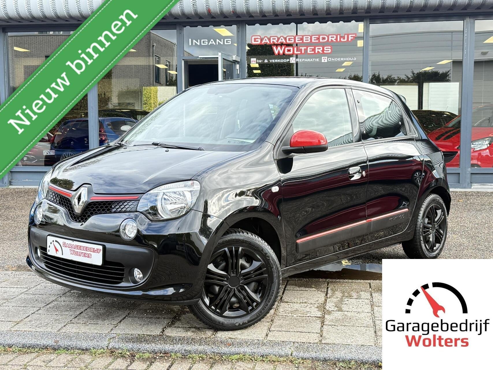 Renault Twingo 1.0 SCe Dynamique PARKEERHULP CRUISE AIRCO, Verwarmde buitenspiegels, Gebruikt, Zwart, 4 stoelen