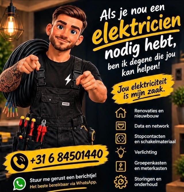 Jer de Electricien, 24-uursservice