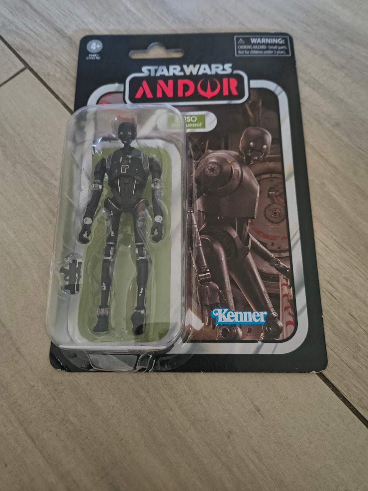Star Wars Andor Vintage Collection K-2SO Actiefiguur, Ophalen of Verzenden, Zo goed als nieuw, Actiefiguurtje