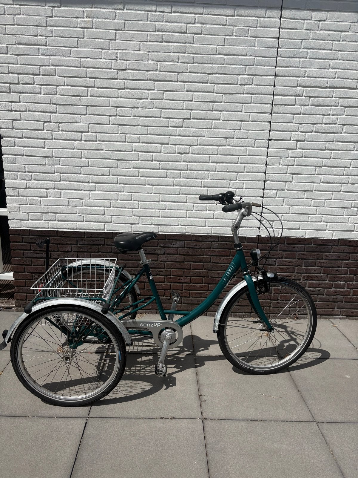 Headway Senzup driewielfiets met 7 versnellingen, Ophalen, Zo goed als nieuw, Velgrem