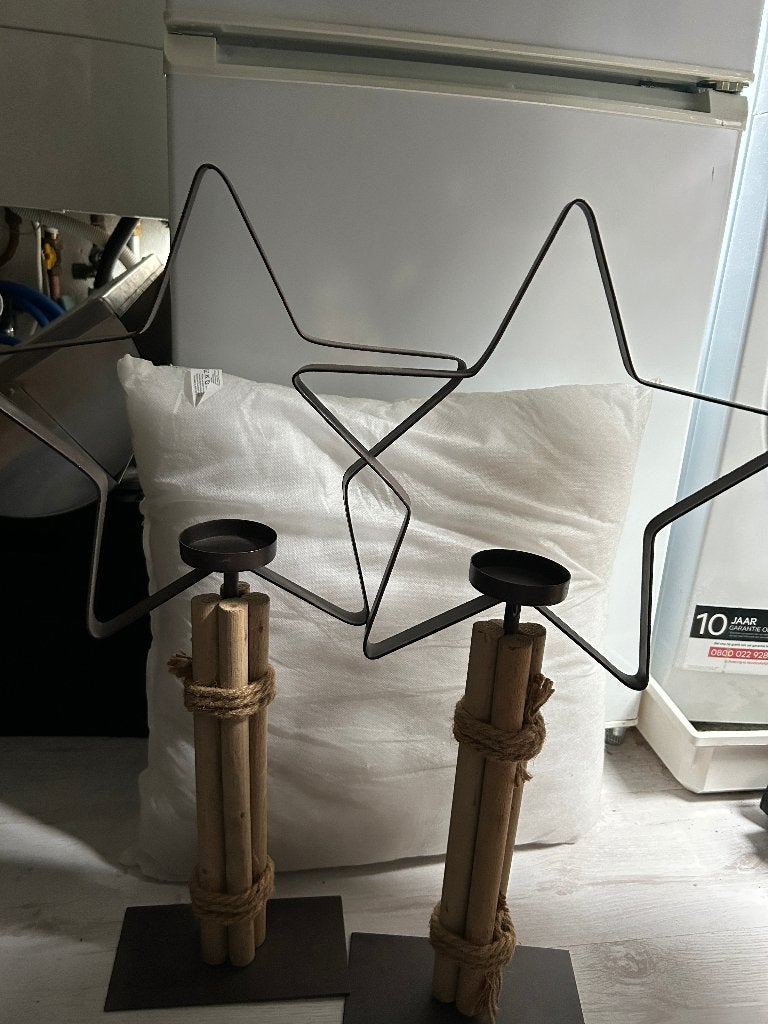 ster lampen, Ophalen of Verzenden, Zo goed als nieuw, Metaal, Figuurlamp