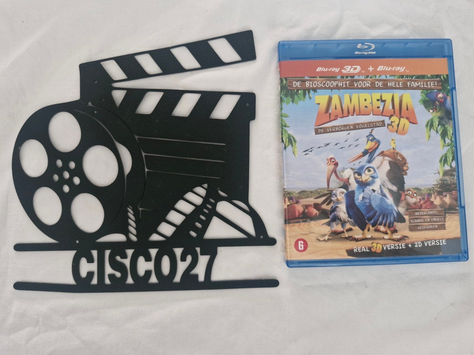 Zambezia de Verloren Vogelstad 3D + 2D, Cd's en Dvd's, Blu-ray, Nederlands, Film, Ophalen of Verzenden, Vanaf 6 jaar