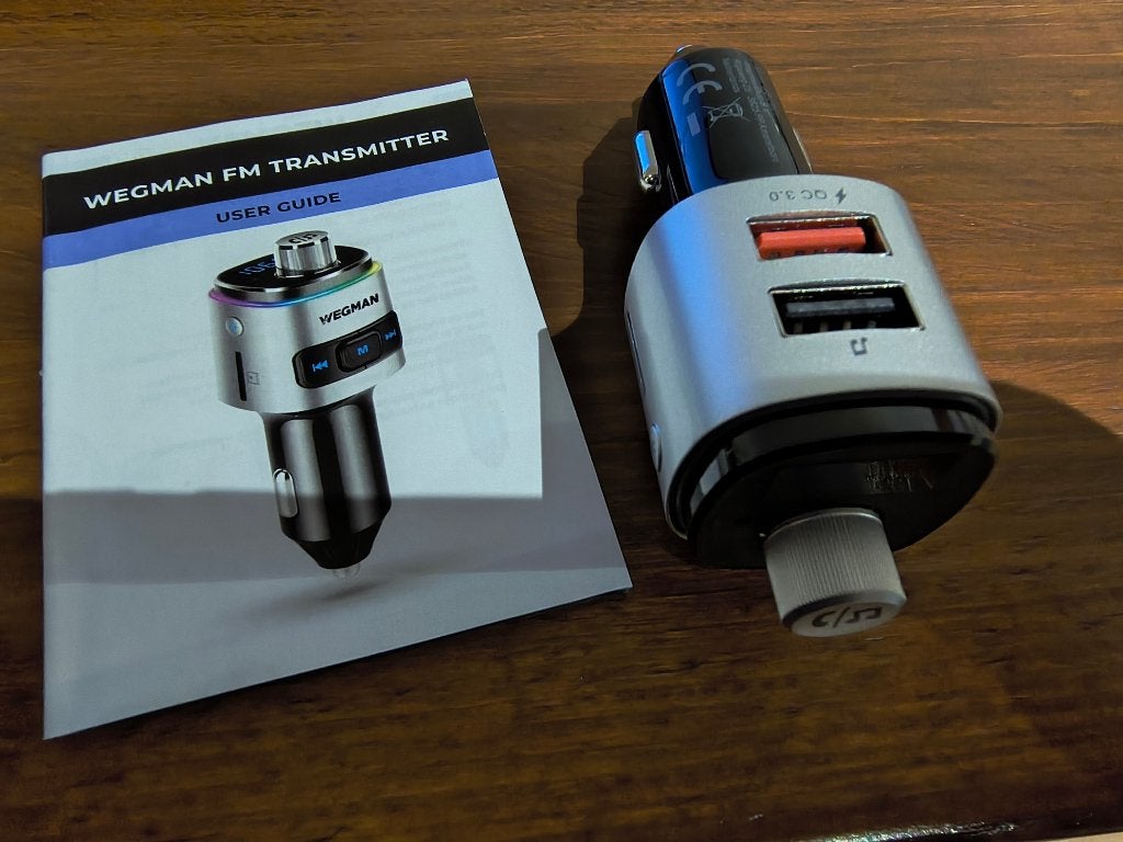 Wegman FM Transmitter met USB-oplader, Ophalen of Verzenden, Zo goed als nieuw
