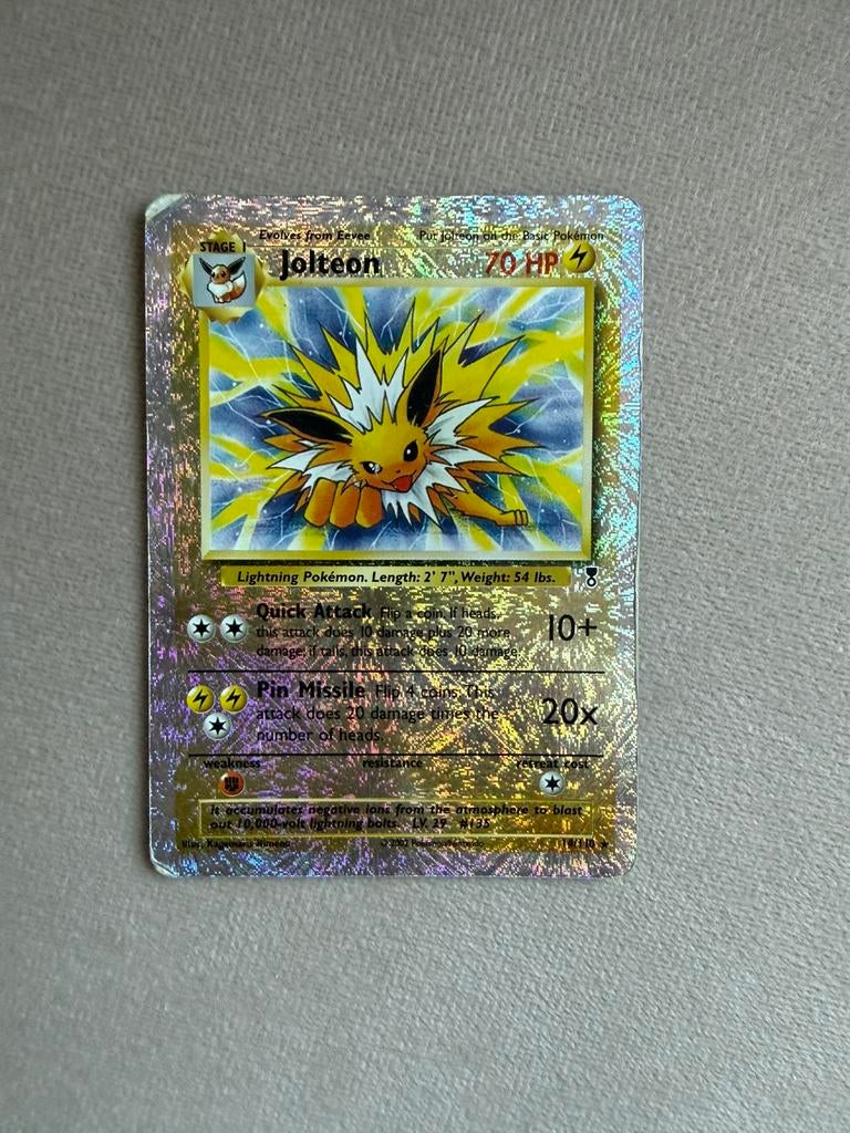Jolteon 14/110 / 2002 / Legendary Collection, Ophalen of Verzenden, Gebruikt