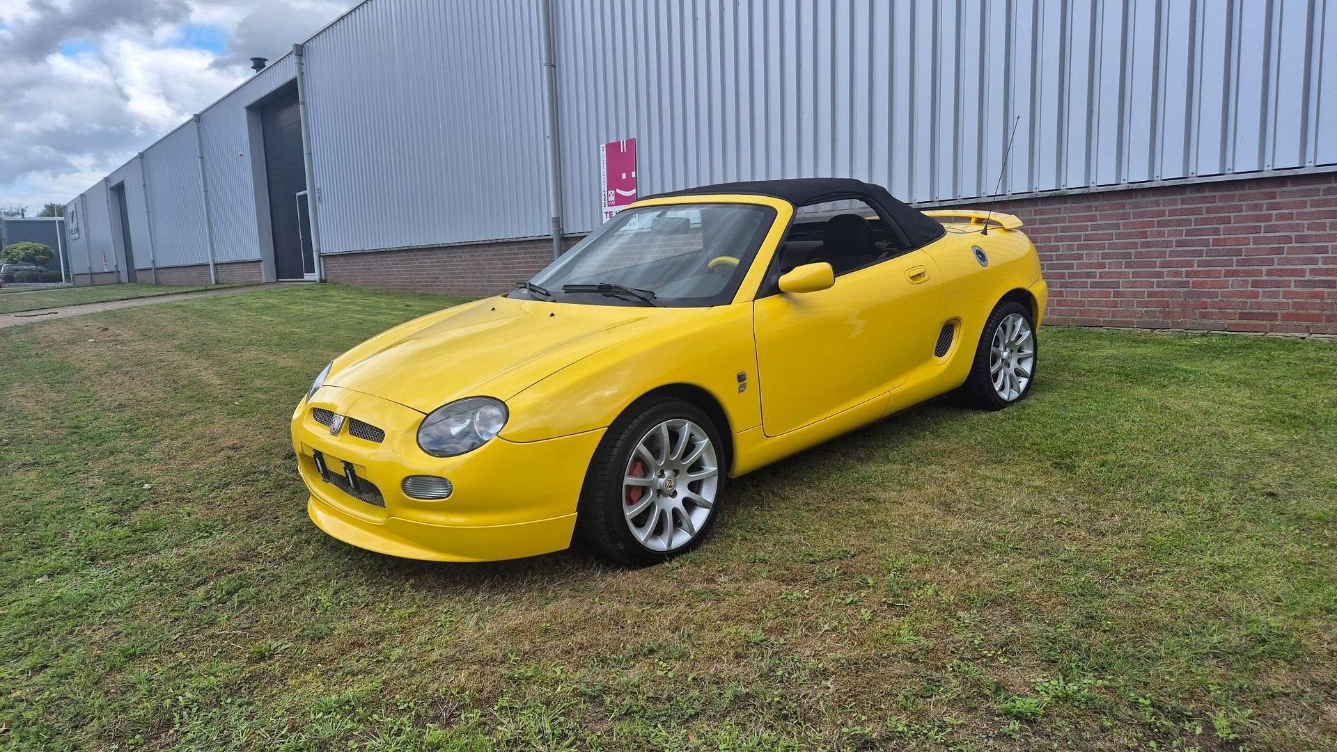 MG MGF, Auto's, Zwart, Overige kleuren, Cabriolet, Bedrijf
