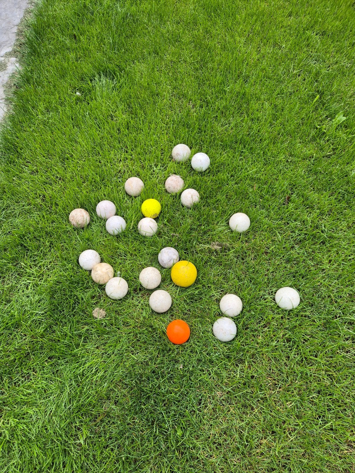 hockey ballen 23 stuks 5 tientjes, Ophalen of Verzenden, Bal