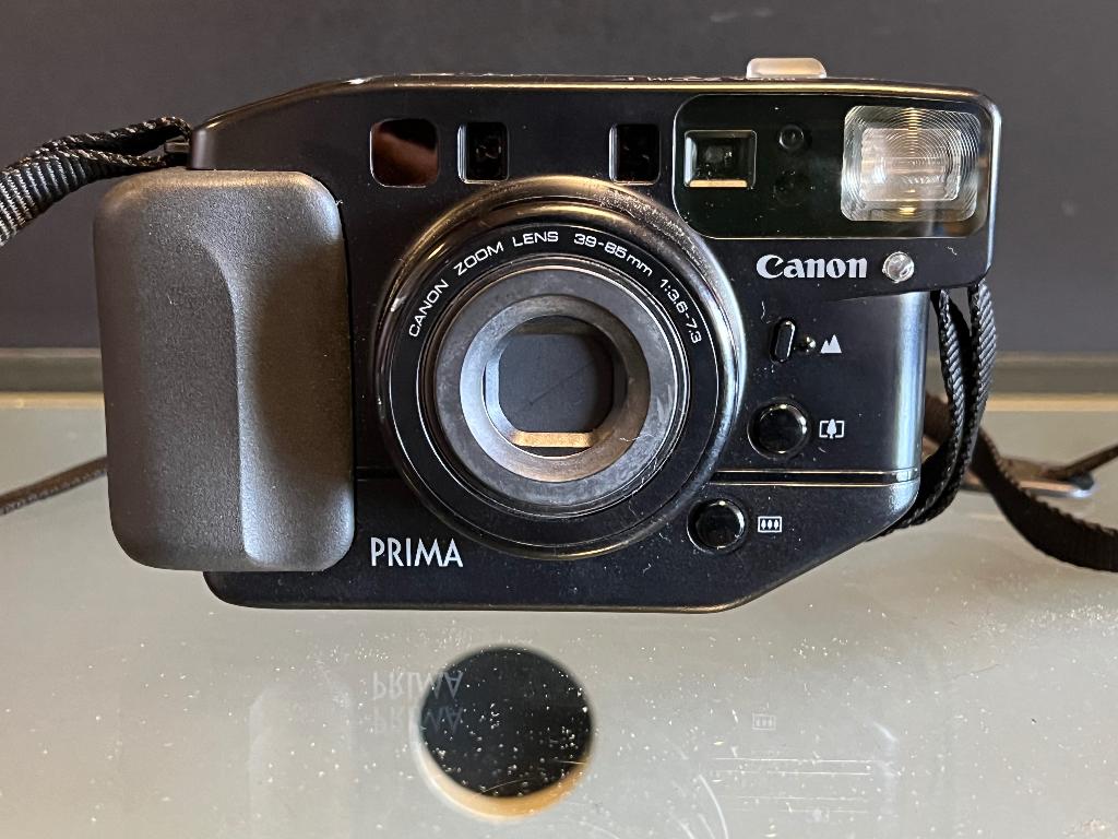 Canon Prima ZOOM F 39-85mm, Ophalen of Verzenden, Gebruikt, Compact, Canon