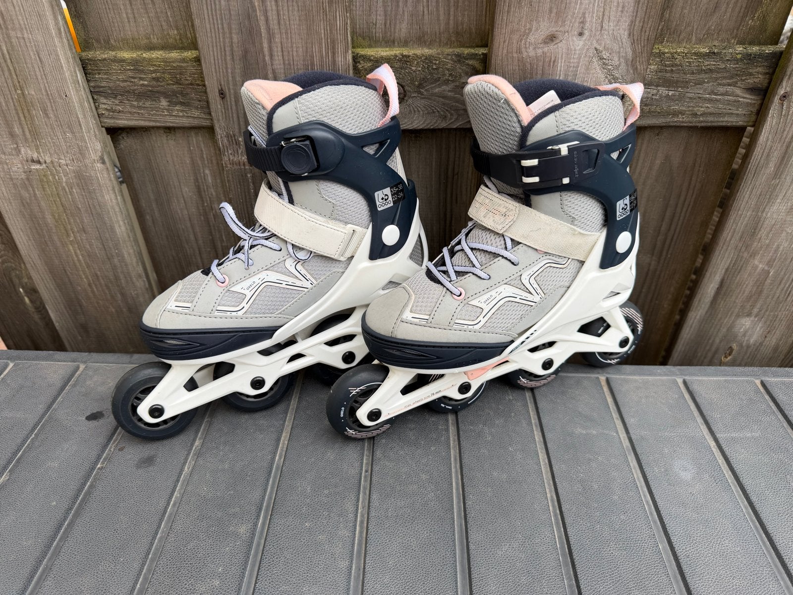 Decathlon Oxelo Verstelbare Skates Maat 35-38, Sport en Fitness, Overige merken, Kinderen, Ophalen of Verzenden, Inline skates 4 wielen