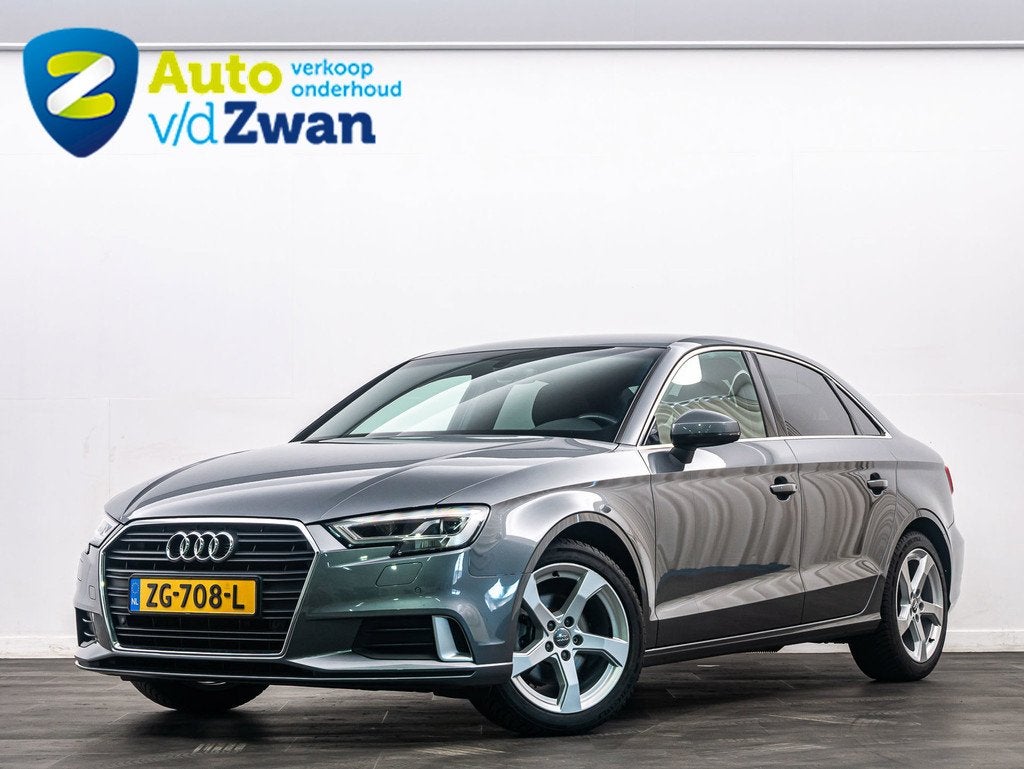 Audi A3 Limousine 30 TFSI Sport Edition Navi/Clima/Cruise, Stof, Gebruikt, Origineel Nederlands, Bedrijf