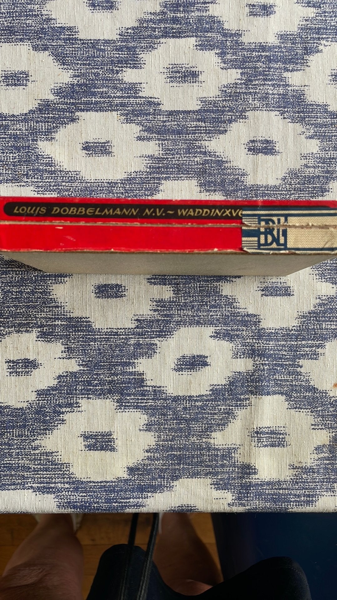 Vintage Louis Dobbelmann's Apex Tabaksdoos, Ophalen of Verzenden, Gebruikt, Tabaksdoos of Verpakking