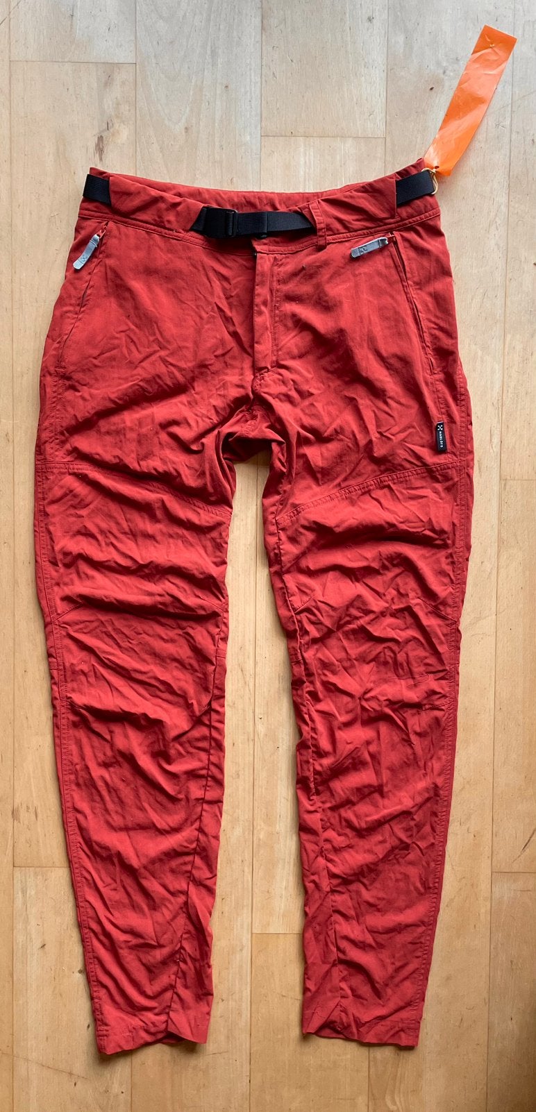 Haglöfs Climatic dames lichtgewicht outdoor wandel broek 38, Ophalen of Verzenden, Maat 38/40 (M), Oranje, Lang