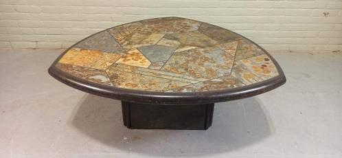 Vintage Fedam brutalist design salontafel, Ophalen, Tweedehands, Tweedehands, Overige vormen
