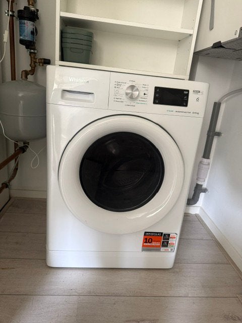 Whirlpool 6 sense was-droog combinatie, Witgoed en Apparatuur, Wasmachines, Ophalen, Zo goed als nieuw, 85 tot 90 cm, 1200 tot 1600 toeren