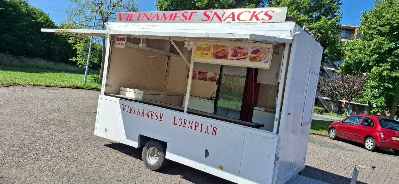 Verkoopwagen  /  foodtruck, Ophalen of Verzenden, Gebruikt