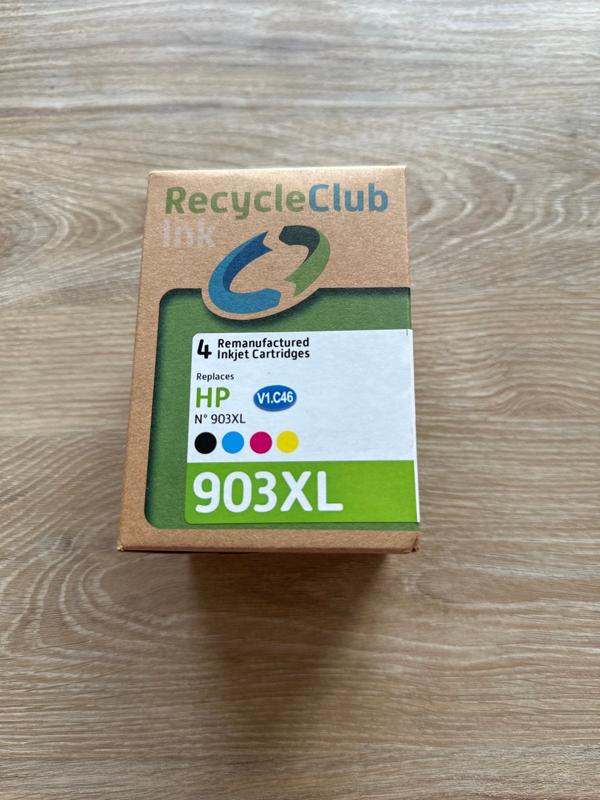 RecycleClub Inkjet Cartridges HP 903XL (4 stuks), Recycleclub, Verzenden, Cartridge, Mon Plaisir 89c 4872AM Etten-Leur