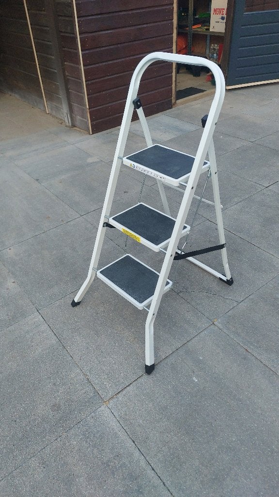 trappetje, Doe-het-zelf en Verbouw, Ladders en Trappen, Ophalen, Gebruikt, Trap, Opvouwbaar of Inschuifbaar
