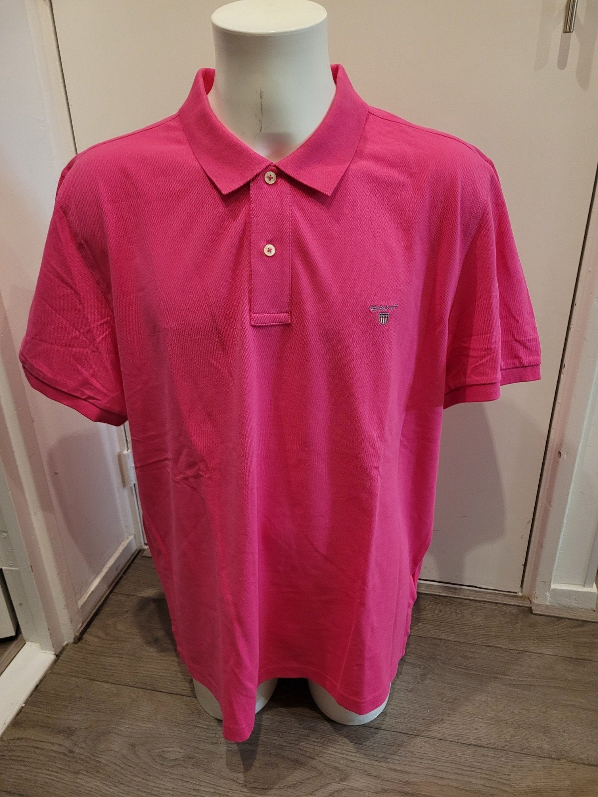 Nette roze GANT polo maat 3XL, GANT, Overige maten, Ophalen of Verzenden, Zo goed als nieuw