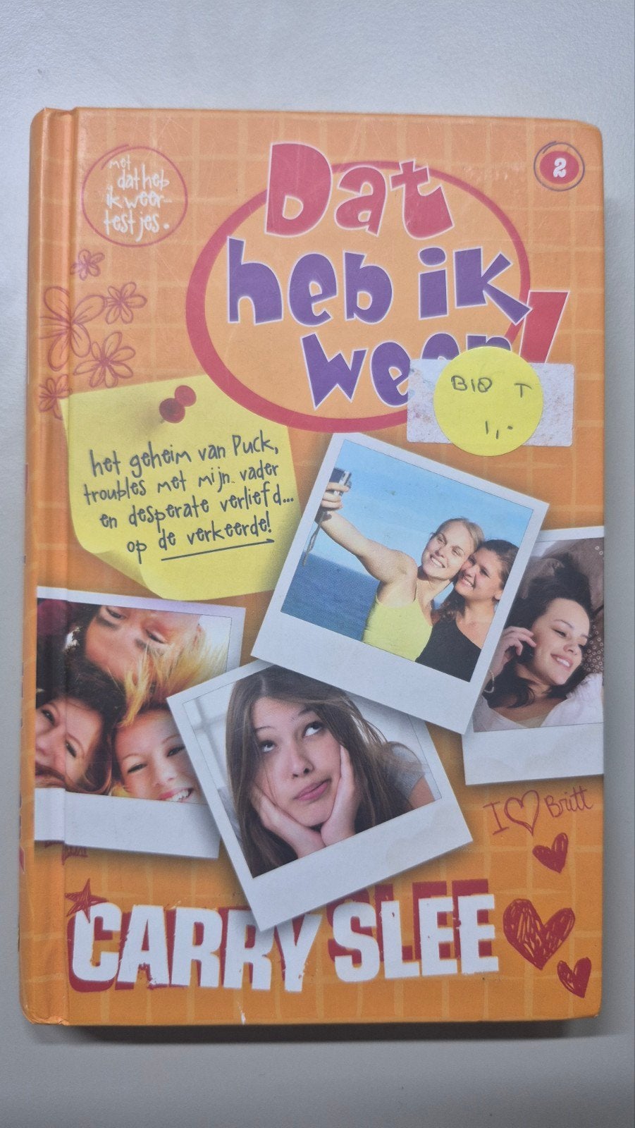 2: Het geheim van Puck, troubles met mijn vader en desperate, Ophalen of Verzenden, Zo goed als nieuw, Carry Slee