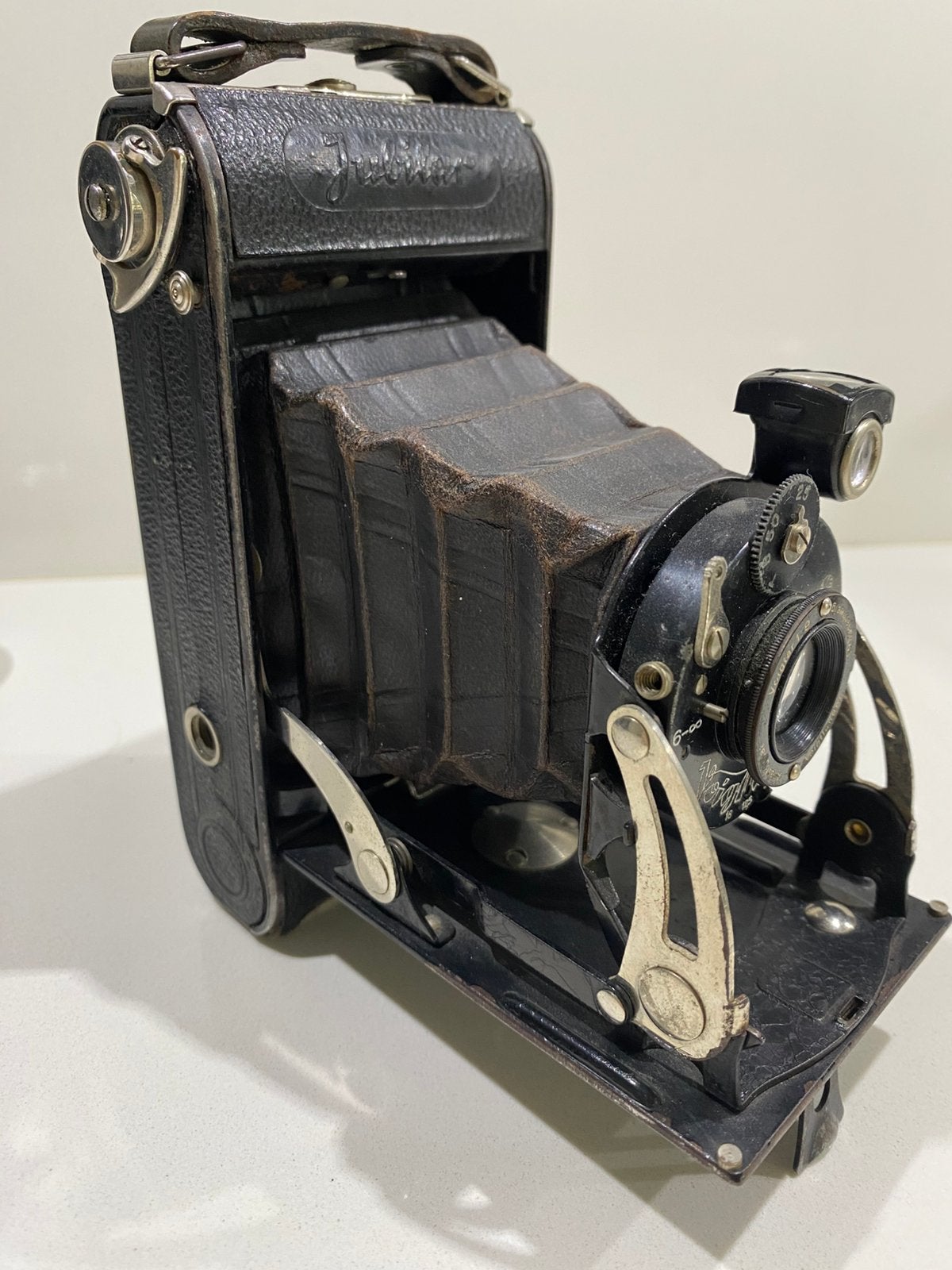 Voigtländer Jubilaris Antieke Balgcamera, Ophalen of Verzenden, Gebruikt