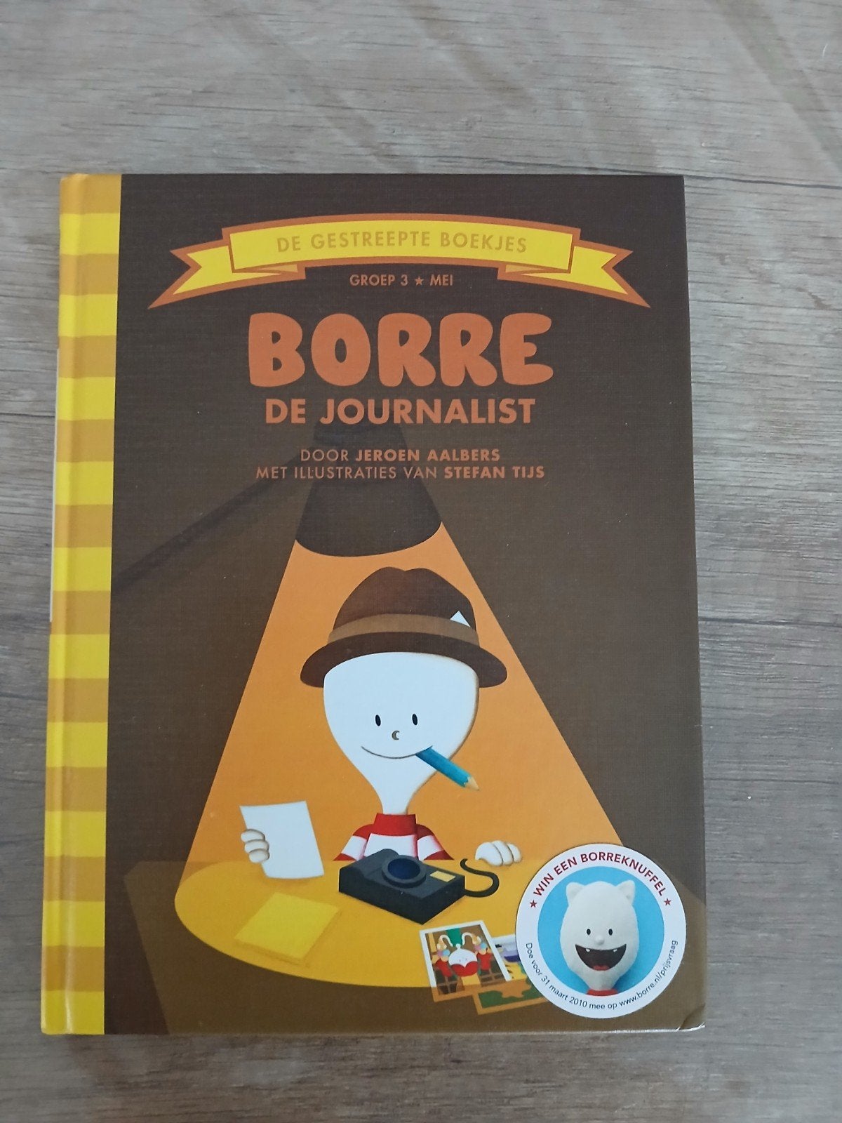 Borre De Journalist - groep 3 mei, Boeken, Kinderboeken | Jeugd | onder 10 jaar, Ophalen of Verzenden, Zo goed als nieuw, Fictie algemeen