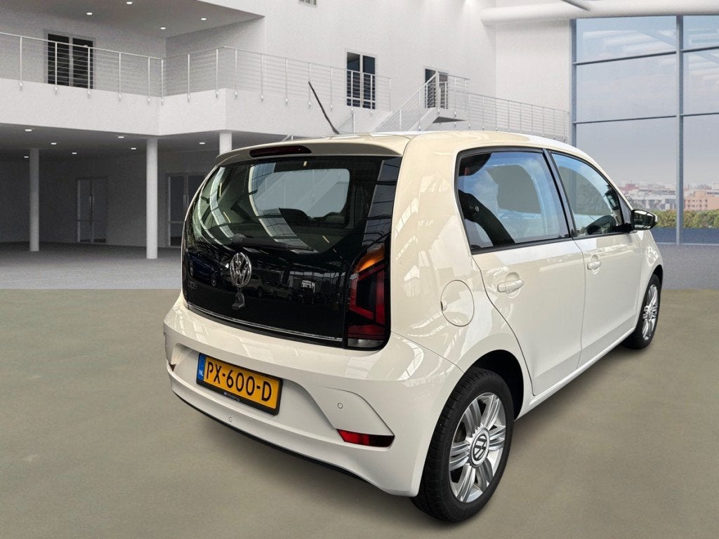 Volkswagen Up! 1.0 BMT high up! / NL AUTO ! / CAMERA / CRUIS, Auto's, Voorwielaandrijving, Dealer onderhouden, Gebruikt, Leder en Stof
