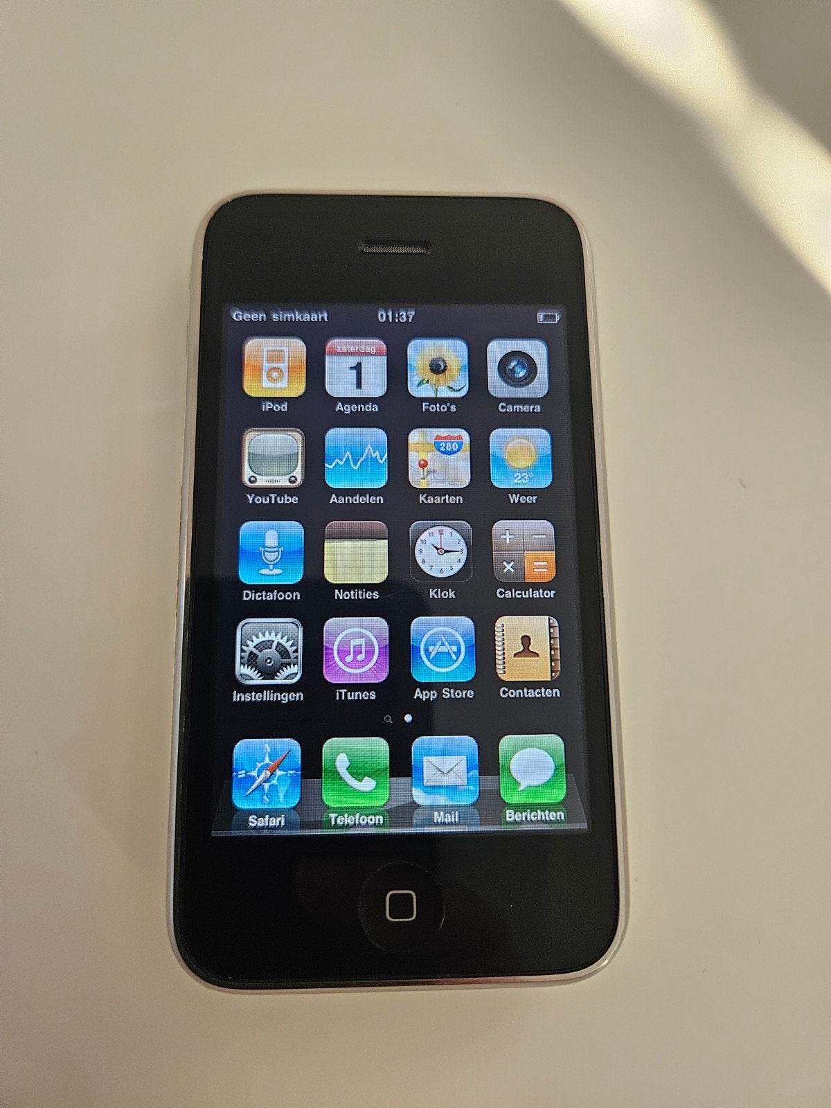 Apple iPhone 3G Wit 16GB - Zo goed als nieuw, Ophalen of Verzenden