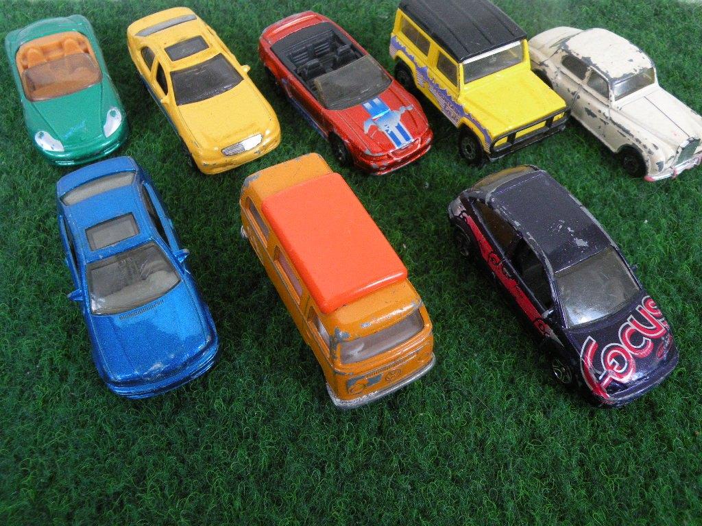 Matchbox. 8 Auto's., Ophalen of Verzenden, Zo goed als nieuw, Auto