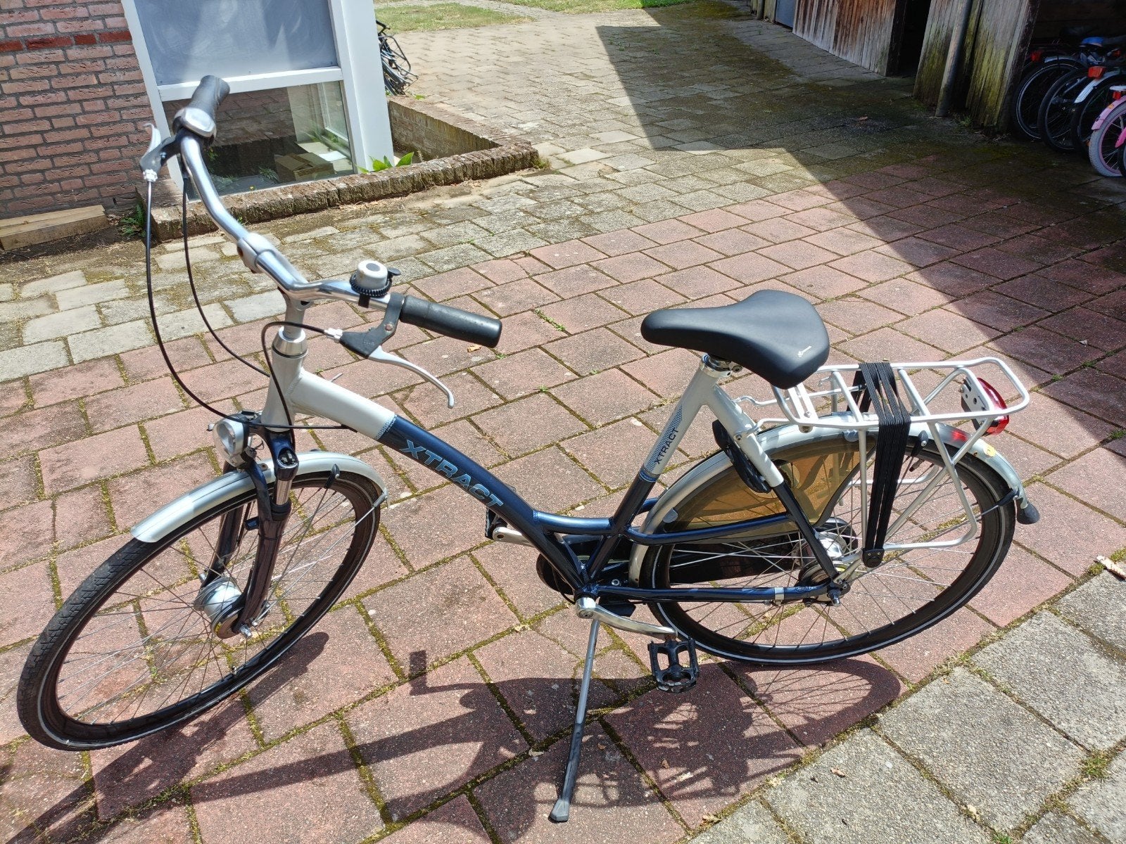 Xtract Damesfiets met 8 versnellingen, Gebruikt, Velgrem, Versnellingen, 50 tot 53 cm