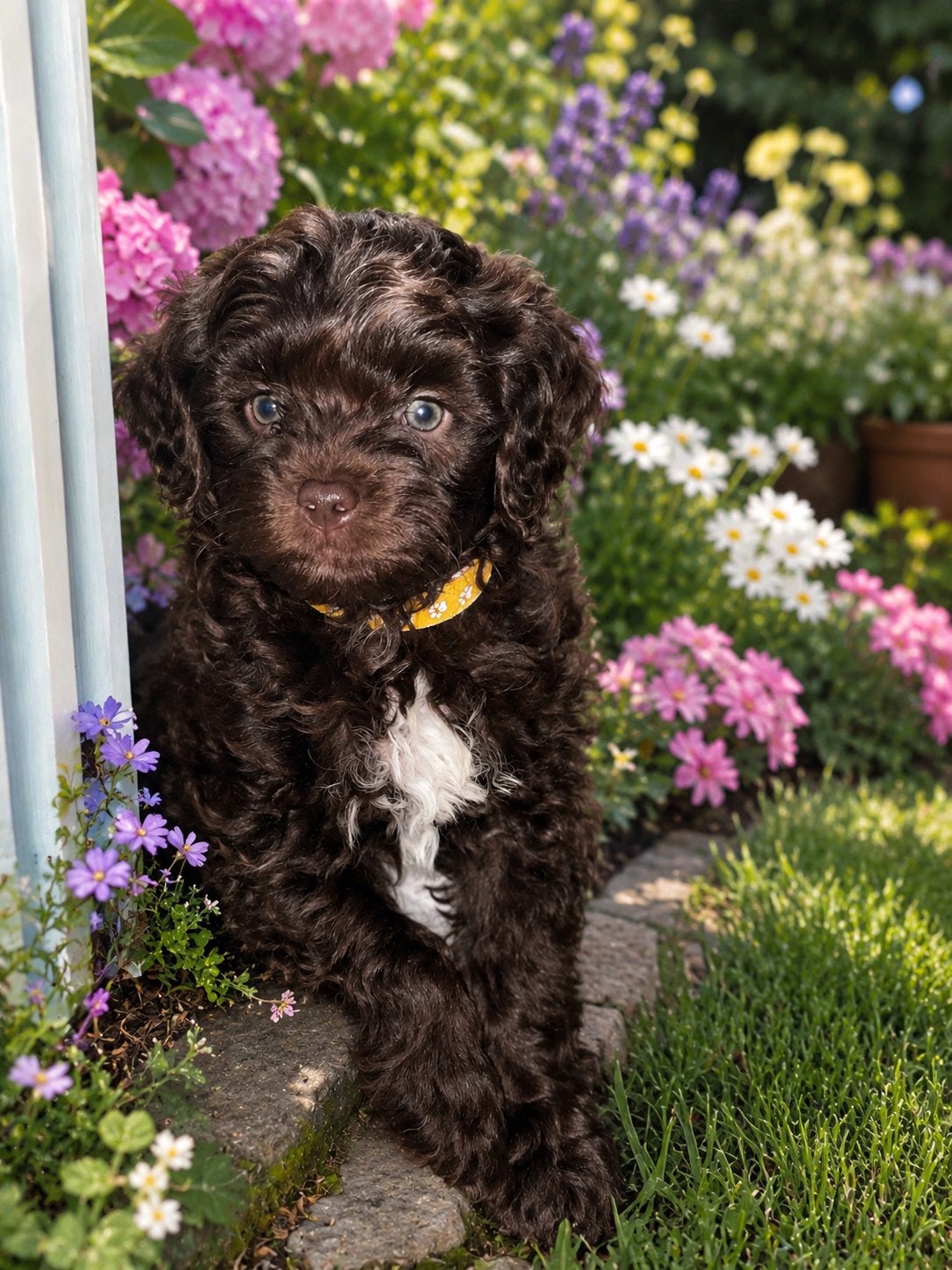 Boomer pups choco/choco bont 💥, Parvo, Overige rassen, 8 tot 15 weken, Meerdere