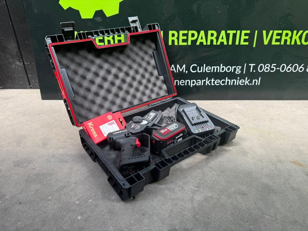 KRESS KG343E.9 20V ACCU SNOEIZAAG COMPLETE SET, Minder dan 30 mm, Nieuw, Minder dan 600 watt, Kress