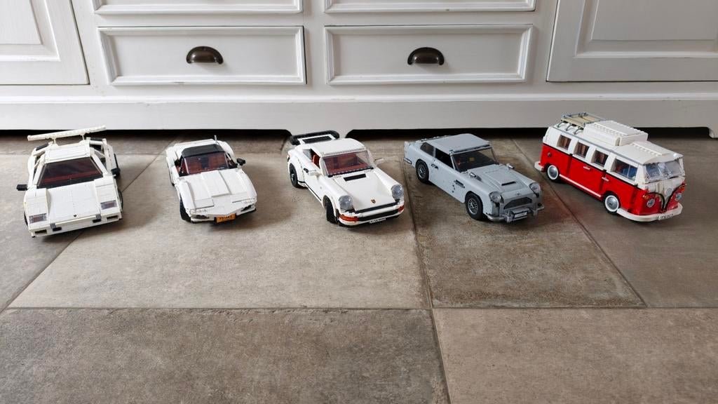KOOPJE: Creator Expert autocollectie (niet originele Lego), Hobby en Vrije tijd, Modelbouw | Auto's en Voertuigen, Overige merken