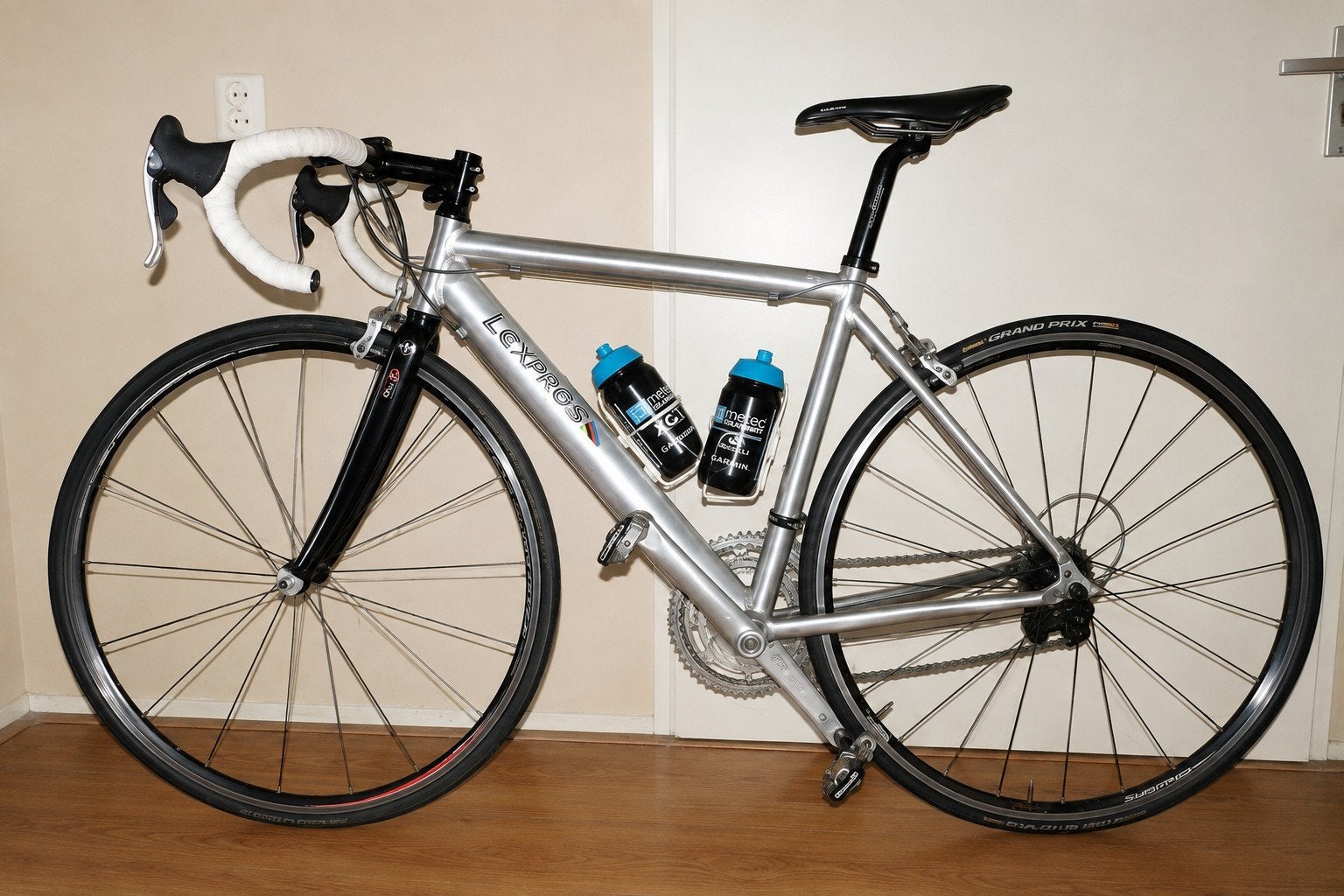 Lexpress Racefiets met Shimano onderdelen en extra's, Gebruikt, Aluminium, Meer dan 20 versnellingen, Ophalen