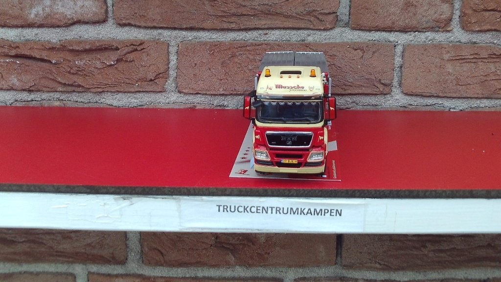 WSI  Man  TGS  LX  8 x 4  van  Gebr.  Mussche., Ophalen of Verzenden, Nieuw, Bus of Vrachtwagen, Wsi
