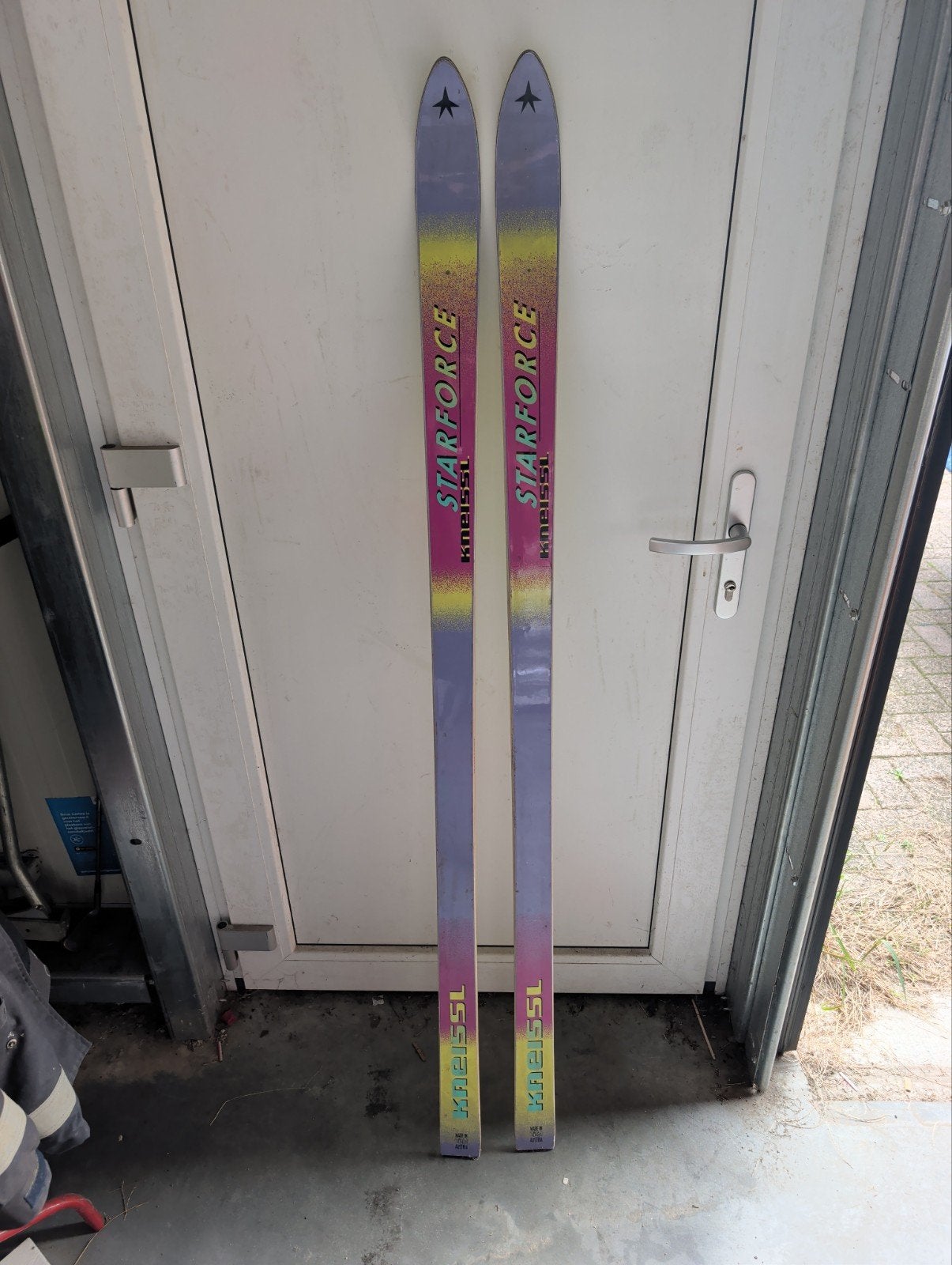 Kneissl Starforce Ski's - Vintage Design, Overige merken, 160 tot 180 cm, Gebruikt, Ophalen of Verzenden