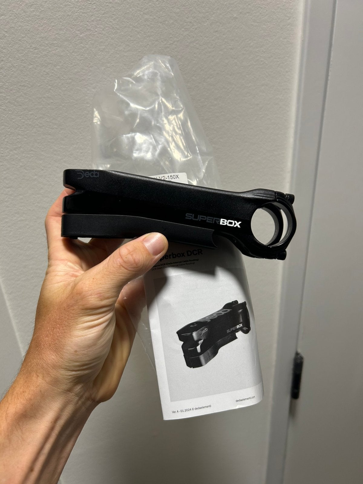 Deda Superbox 130mm stuurpen aluminium, Stuur, Ophalen of Verzenden, Zo goed als nieuw, Aluminium