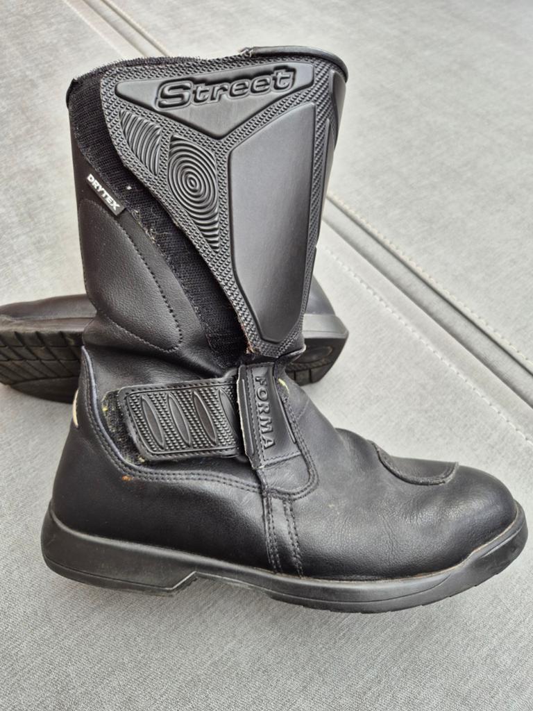 Forma Drytex unisex motorlaarzen mt 40 zwart leer, Dames, Forma, Ophalen of Verzenden, Laarzen